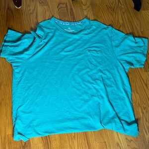 Tommy Bahama Men's Teal Short Sleeve Tee